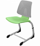 Школьный стул ШС06 с двухцветным пластиком фото